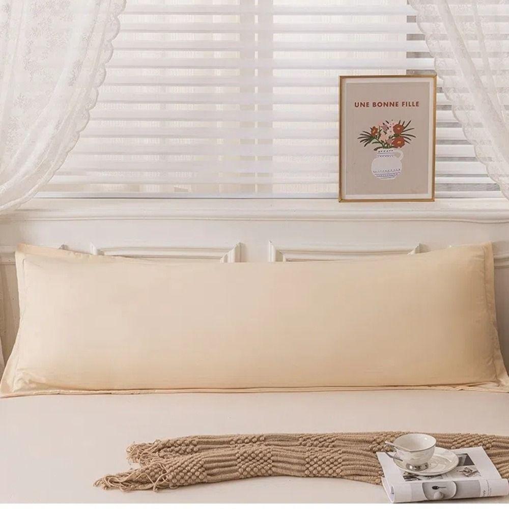 48x120/150/180cm Pillowcase Soft Cotton Cushion Cover New Pillows Cover  Bedroom Decor