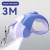 Pet Automatic Luminous Leash Dog Retractable Rope Walking Dog Rope Chain Cat Rope Medium and Small Dog Supplies
