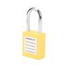 Reliable 38mm Safety Padlock Insulated Safe LOTO Lock Durable Plastic Steel Insulated Lock Workshop Use