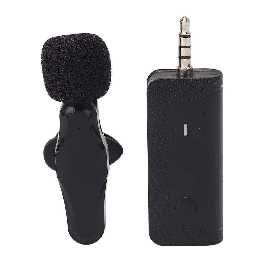 Wireless Lavalier Microphone Professional Noise Reduction Automatic Pairing Lapel Microphone for