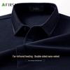 Shanshan Men's Thermal Brushed Fleece Polo T-Shirt