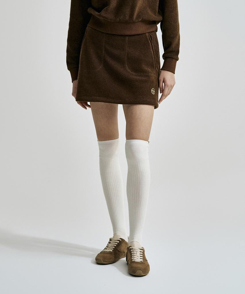 Sergio Tacchini W Mc Microfleece Skirt (D.Brown)