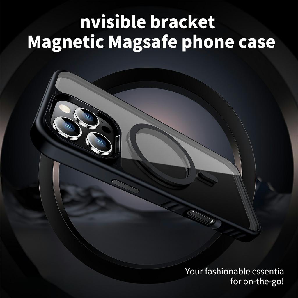 Etui do iPhone 16 Pro Max Kompatybilne z MagSafe TPU + PC Odporne na wstrząsy Tylna osłona telefonu