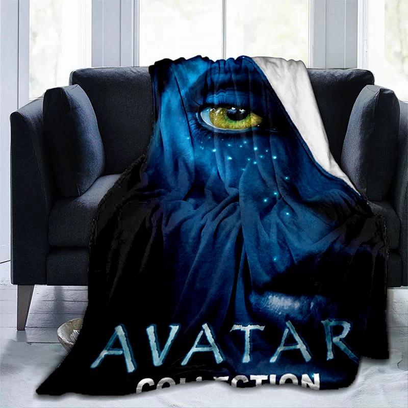 Avatar Film Gedruckte Weiche Warme Decke für Wohnzimmer Schlafzimmer Bett Sofa Couch Büro Geschenke Flanell Überwurfdecken