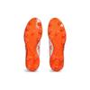Asics Ds Light X-Fly 5 Umělý trávník Hg (Gumové krátké kolíky) Náraz pohlcující prodyšné fotbalové kopačky pánské fotbalové kopačky bílo-oranžové 1101A047-102