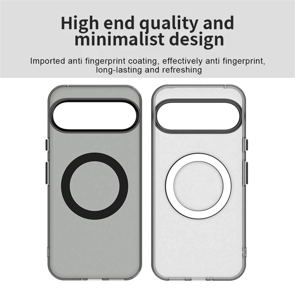 For Google Pixel 9 Pro XL Candy Color Magnetic Phone Case For Google Pixel 8 Pro 8A 9A Cases Translucent Matte Shockproof Cover
