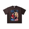 260 GSM Double Yarn 32 Count 100% Cotton Baki V2 Baki Ashura Print Unisex Heavy Cotton T Shirt