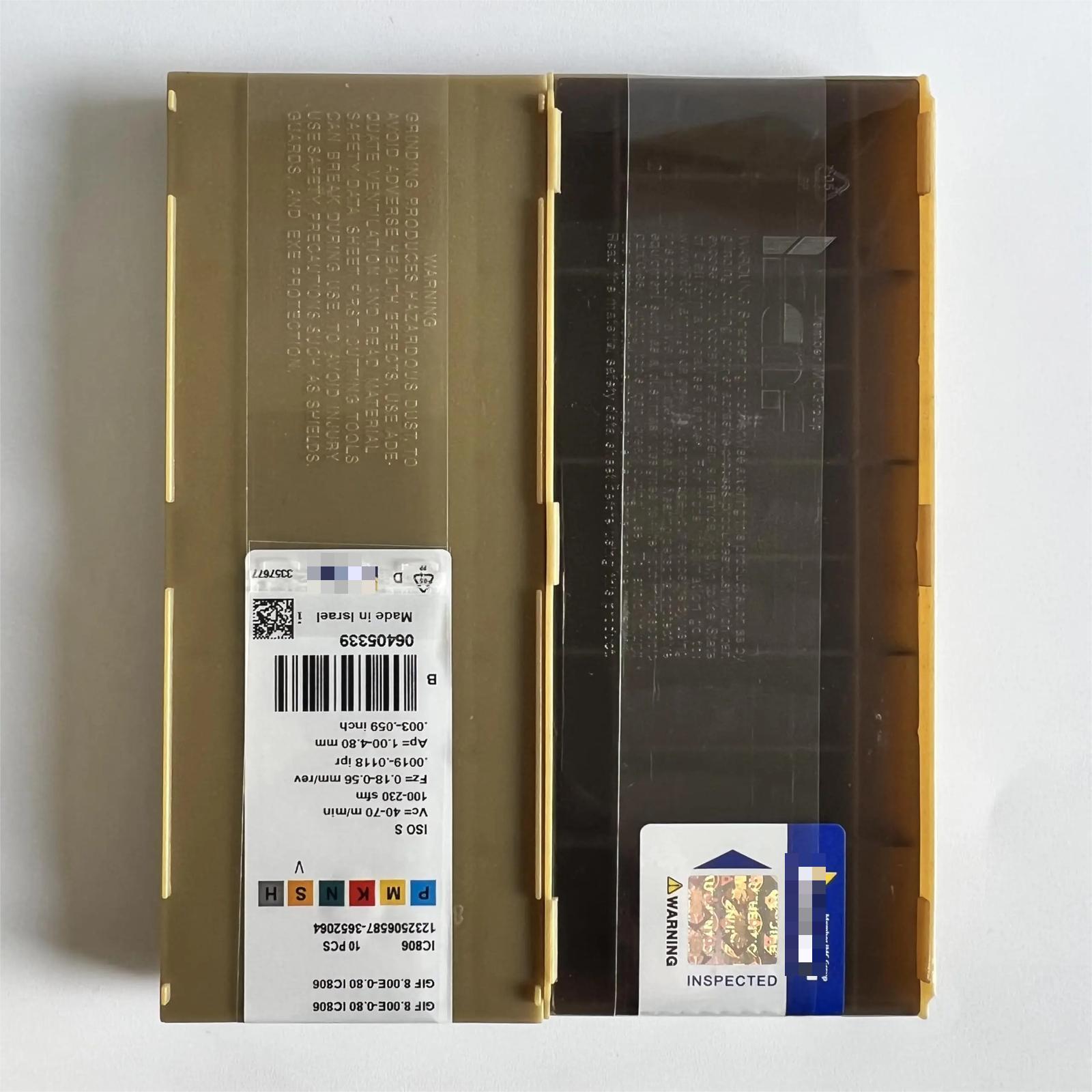 

GIF8.00E-0.80IC806 / Carbide blade 10 Pcs