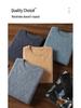 Men's Autumn/Winter Thickened Pure Cashmere Crew Neck Sweater - Business Casual Knit.