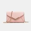 Internet Celebrity Foreign Style Chain Envelope Bag Black Small Square Bag High Sense Niche Fashion Versatile Women Shoulder Messenger Bag