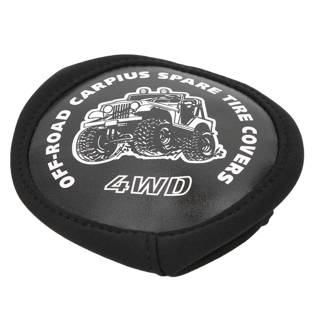 Spare Tire Tyre Cover Body Parts Dustproof Cover Mood Decoration for 110 RC CarB Type