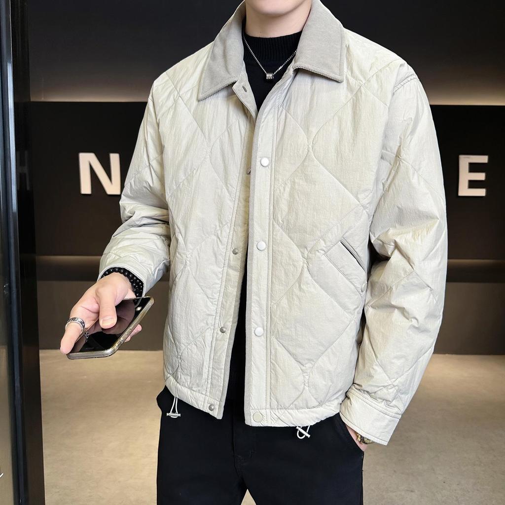 Men’s Trendy Lightweight Down Jacket | Winter 2025 Casual Style
