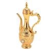 8pcs 6 Cups Included Coffee Pot Set With Tray Metal Tea Cup Set Turkish Tea Set  For Home Party