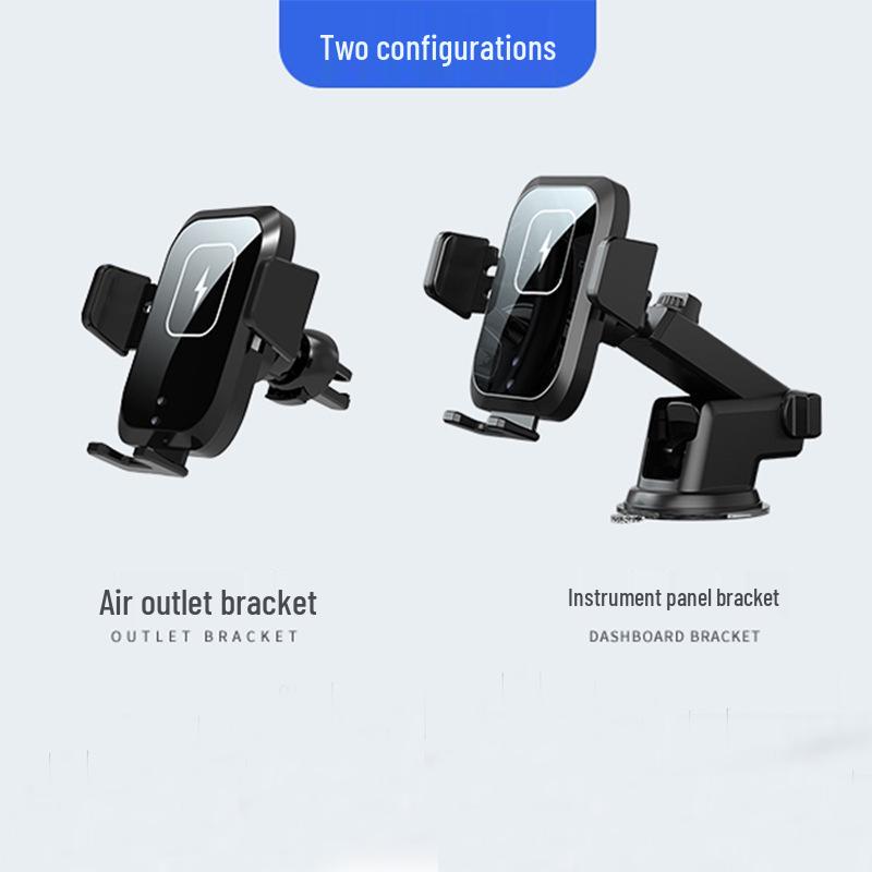 15W Auto-Sensing Wireless Car Charger & Phone Holder