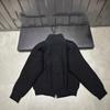 Miu Style Embroidered Stand Collar Knit Cardigan - Versatile Lazy Fit