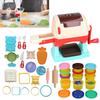 Color Noodle Maker Toys Set Children DIY Kid Early Education Puzzle Birthday Gift12 Cans of Colored