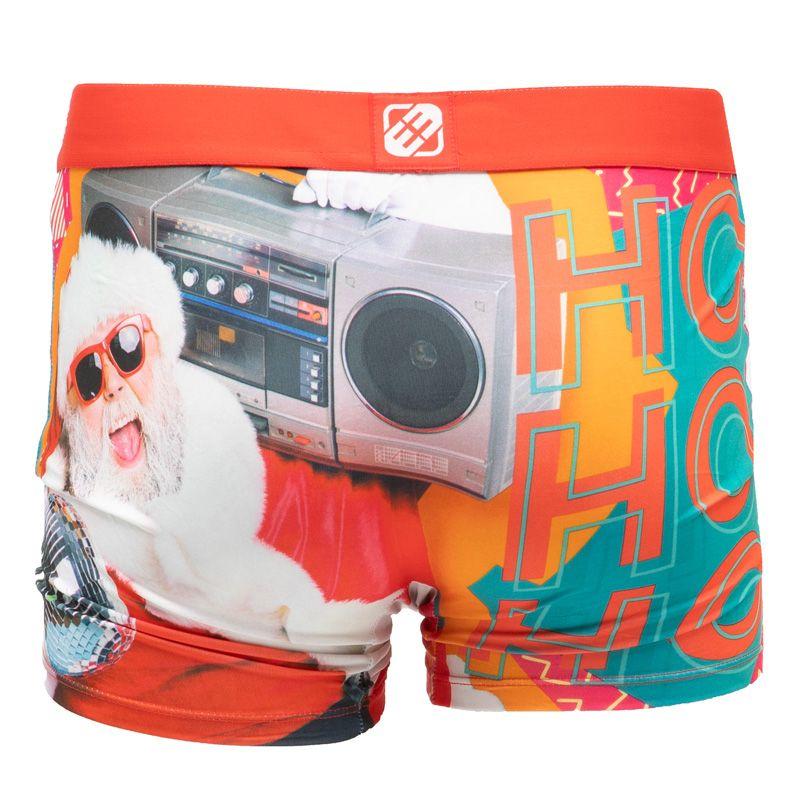 Boxer Père Noël microfibre HO HO HO avec coffret canette Homme FREEGUN