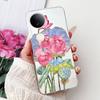 For Vivo S20 Elegant Floral Butterfly Phone Case For Vivo S20 V2429A Soft Silicone TPU Cases