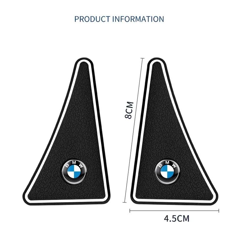 2 pezzi/set Protezione Antigraffio Emblema Auto Copri Angolo Porta Anticollisione per Bmw Performance E46 E90 E60 F10 F30 E39 E36 E87 G30 E92 M