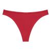 Womens/Ladies Modern Cotton Blend High Leg Thong