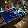 Cristiano Ronaldo (82) Customize Text Mouse Pad Keyboard Pad Computer Desk Keyboard Mat Non-Slip Rubber Base