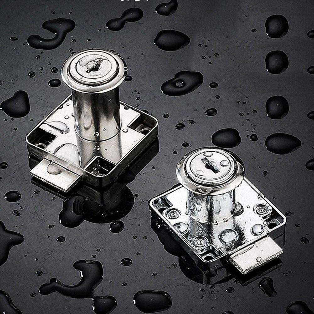 Cold Rolled Steel Cabinet Latch Locks Zinc Alloy Furniture Door Lock New Desk Drawer Lock  Drawer