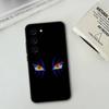 D-Demon Akaza S-Slayer Phone Case For Samsung Galaxy S24/S25/S22/S30/Note20/Lite/Ultra/5G/Plus/FE Soft Black