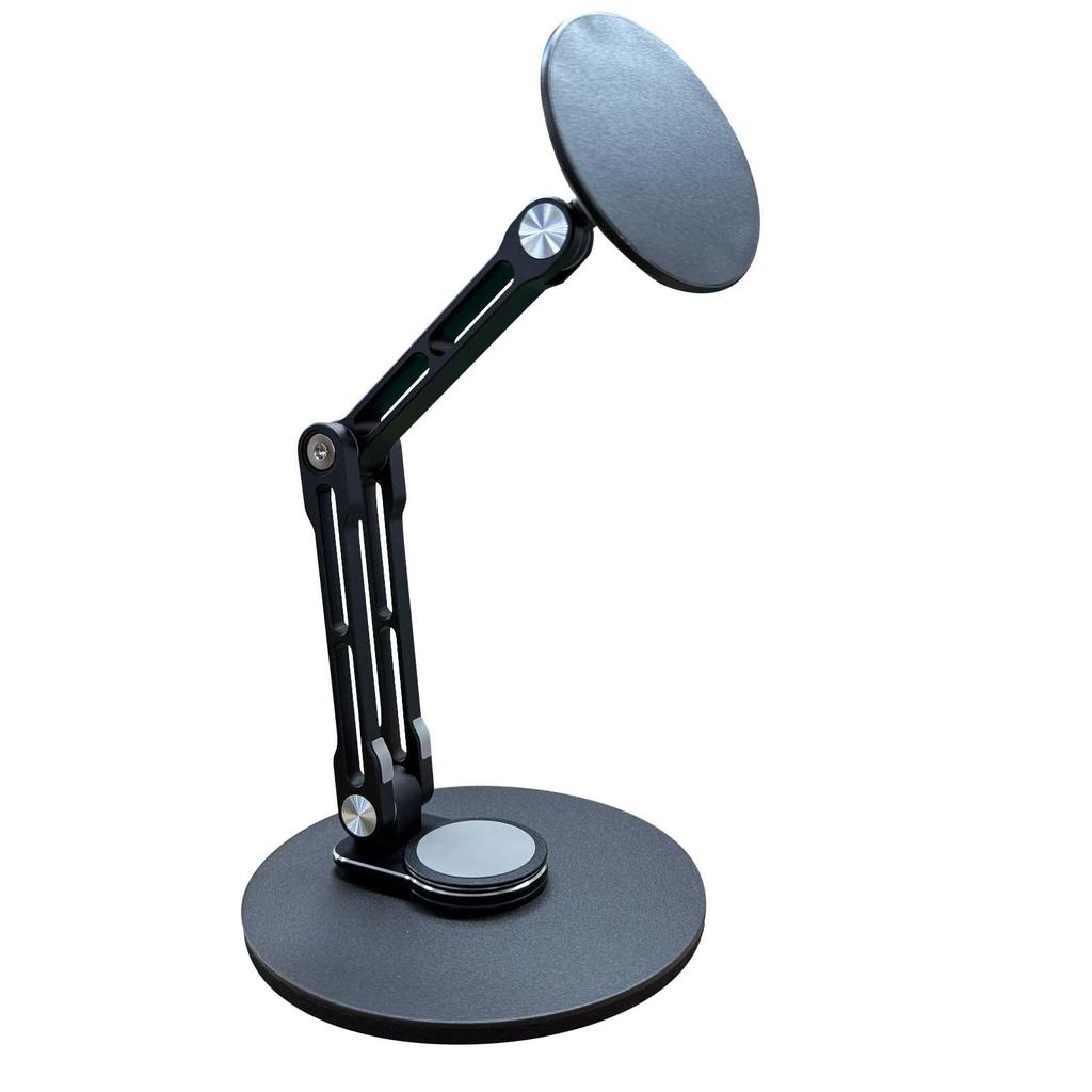 Stojan na telefon a tablet z hliníkové slitiny s magnetickým 360° otáčením