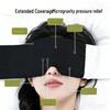 New Full Blackout Breathable Sleep Eye Mask for Fatigue Relief and Rest, with Micro-Pressure Gravity Technology
