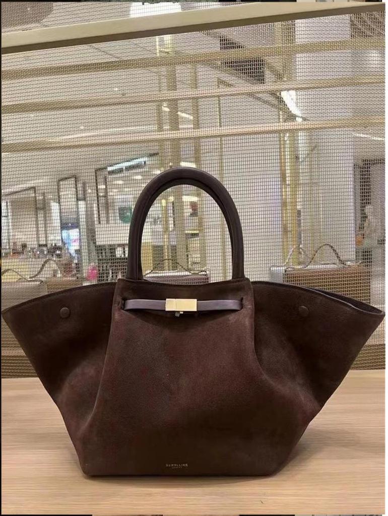 Demellier Wing Dámska taška Tote s veľkou kapacitou: Taška cez rameno a crossbody New York.