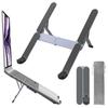 Aluminum Alloy Folding Laptop & Tablet Stand with Heat Dissipation