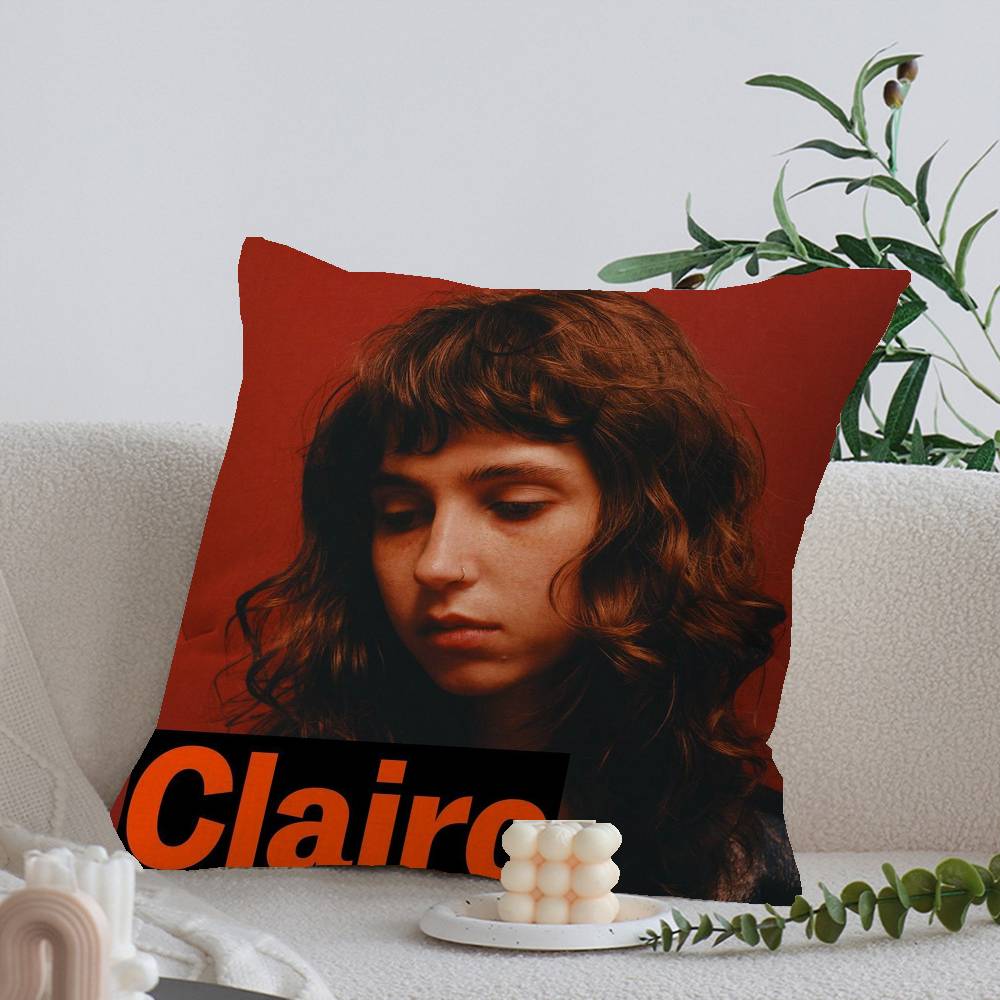 

Charm Singer Clairo Pillow Cover for Bedroom Room and Living Room Sofa Decorative Cushion Cover 30x30 cm