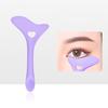 Eyeliner Aid Stencil Quick Multifunctional Effect Time-saving Wide Application Ergonomic Handle Makeup Tool Multi-angle Silicone