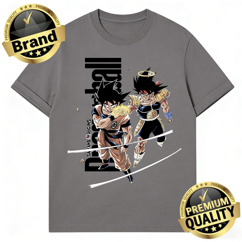 Dragon Ball 2026 New Hot Summer Retro High Quality Cotton Oversized T-Shirt Goku Transformations Unisex Men Women Anime Tee