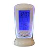 Mini Alarm Clock ABS Shell Odorless White Blue Backlight Luminous Alarm Clock with Temperature Display for Home 510
