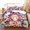 New Kawaii Anime Sugar Apple Fairy Tale Bedding Set Single Twin Full Queen King Size Bed Set Adult Kid Bedroom Duvet cover Sets