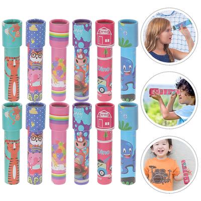 10 Pcs Kaleidoskop Kinder Spielzeug Kaleidoskope für Pädagogisches Kinder Erkunden Tragbare Papier Lustige