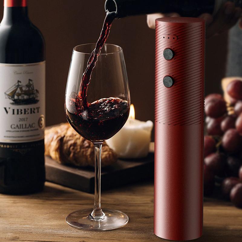 Rechargeable Electric Wine Opener,Automatic Corkscrew with USB Charging,Kitchen Gift Set for Red/White Wine&Bar Tools Accessorie