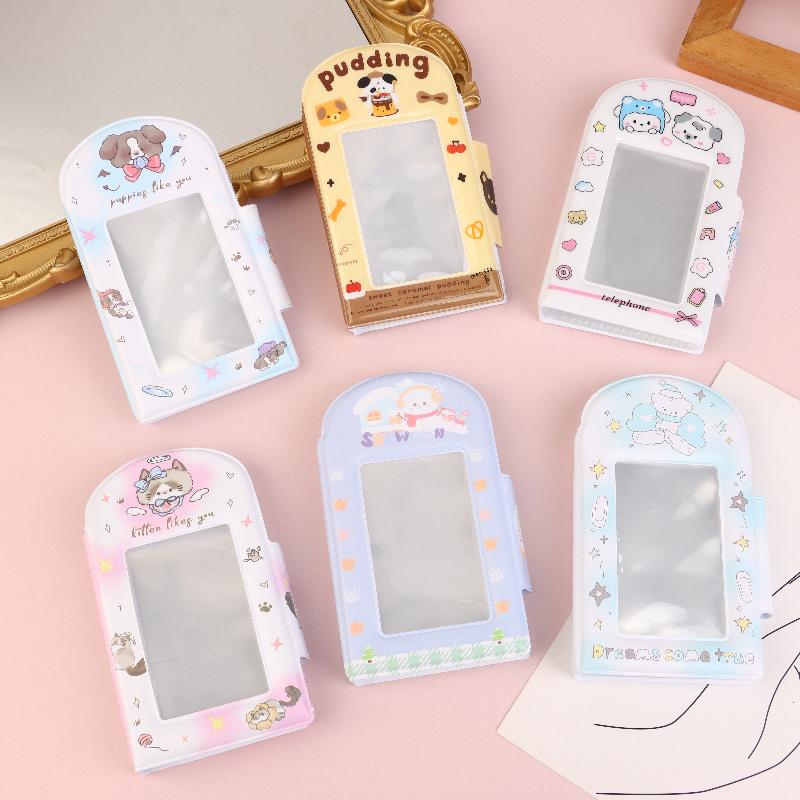 1 Piece 28 Card Slots Photo Card Binder 3-Inch Kpop Photo Card Photo Album Postcard Photocards Holder Cardalbum For Photographs