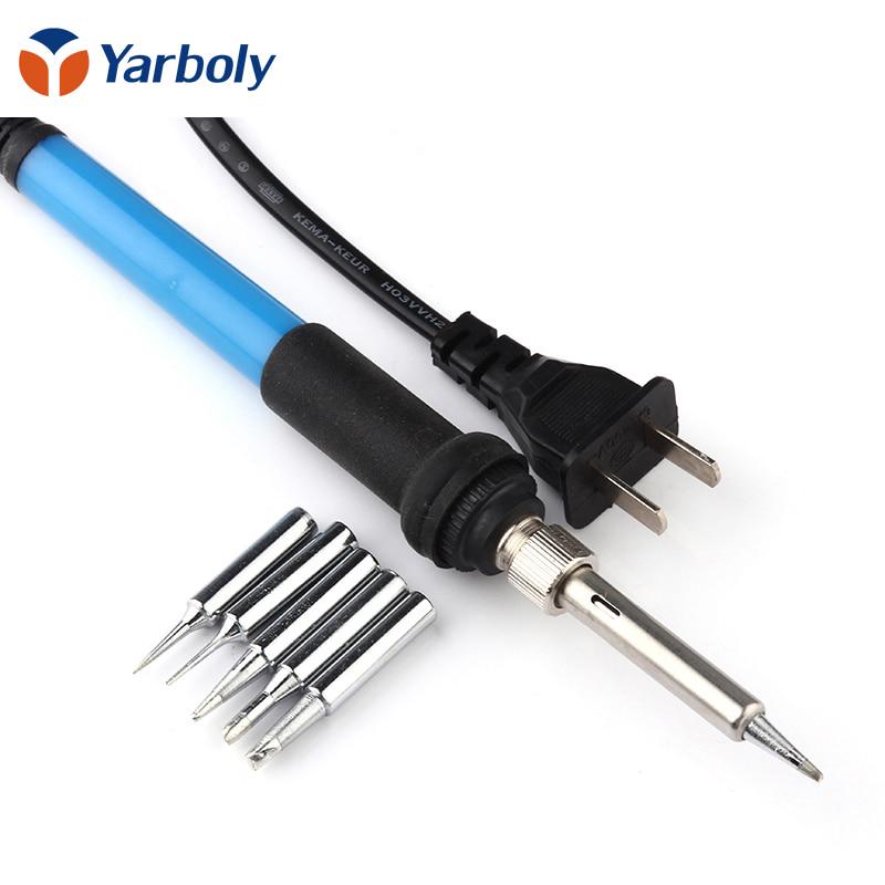 Yarboly 60W 220V Temperature Adjustable Electric Welding Solder Iron