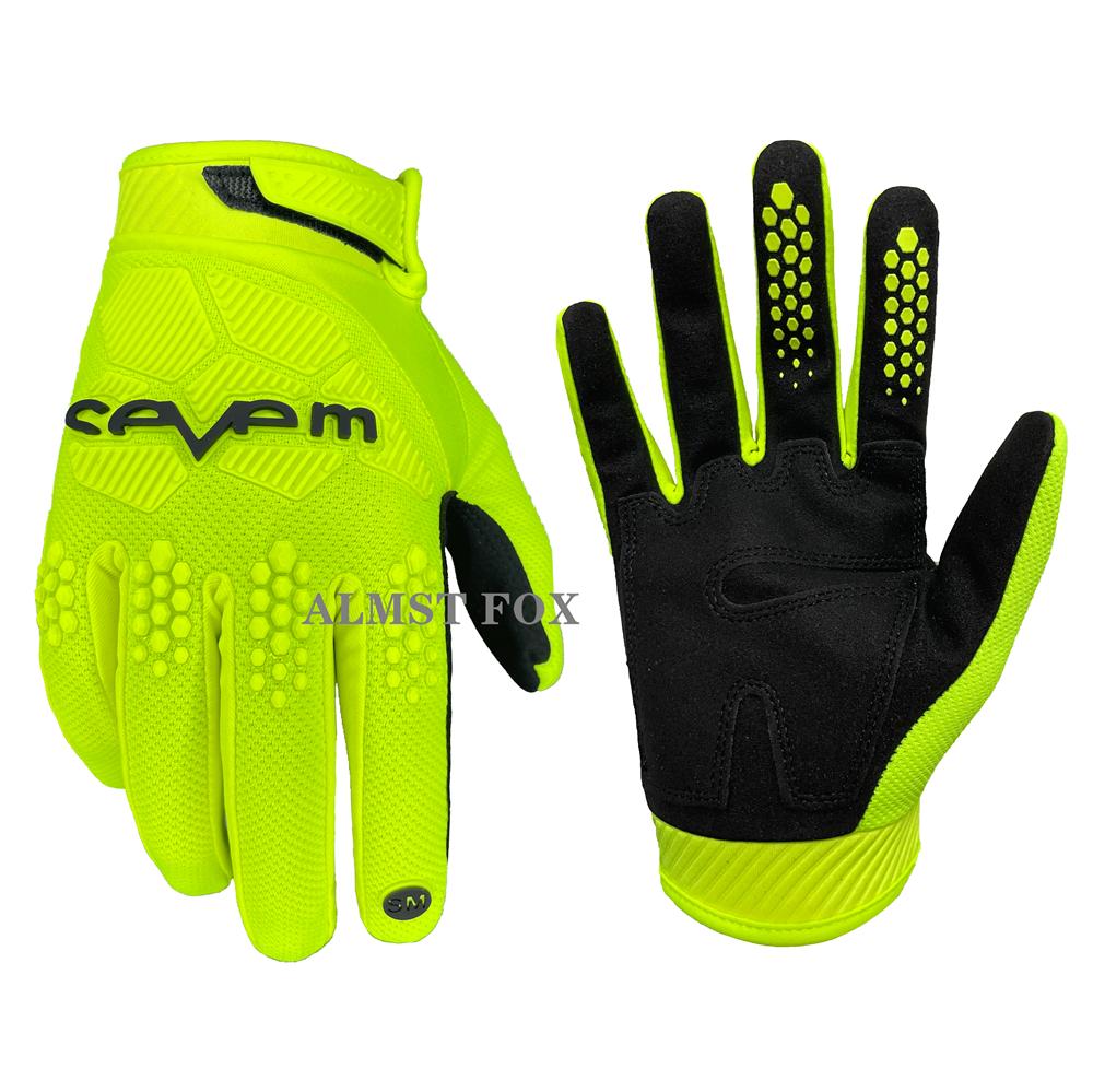 Sevem Adult Motorcycle Gloves Motocross Enduro Racing Gloves Off-road Downhill Mountain Road Bike Gloves MTB BMX ATV Guantes