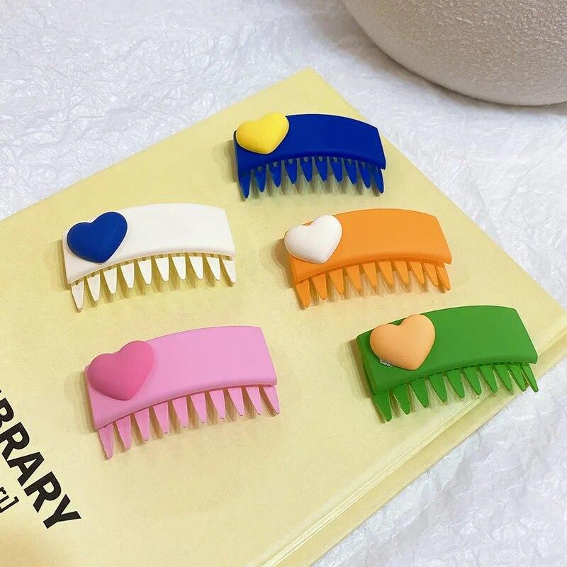 5Pcs Sets Kinder Haar Zubehör Mode Blume Liebe Haar Clips Süße Kleine Bogen Haar Kamm Haarnadel Für Baby barrettes Kopfbedeckung