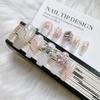 Aries Constellation Cat Eye Nails: 2025 Gilded Blush Lamb Art Patches