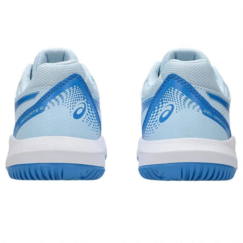 Asics Gel-Dedicate 8 Kids Low Top Training Shoes Blue 1044A077-402