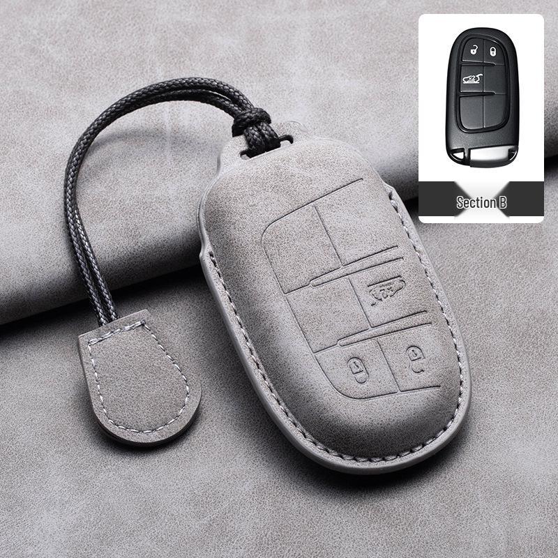 Jeep Compass & Grand Cherokee Key Case Shell with Buckle