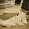 Men's Summer New Comfortable and Breathable Sports and Casual Net Shoes for Men's Shoes for Youth Trendy and Versatile Little White Men's Shoes