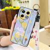 Phone Holder Fashion Design Phone Case For Tecno Spark30 Pro 4G/KL7 Wristband Soft Case Oil Painting Durable Back Cover