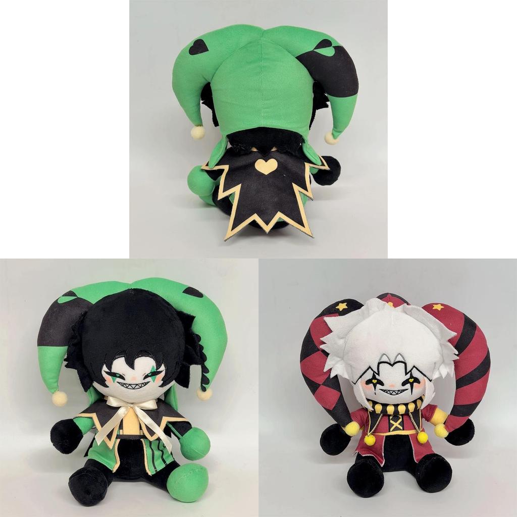 The Freak Circus Harlequin Pierrot Plush Toy With Soft Short Pile For Kids And Adults