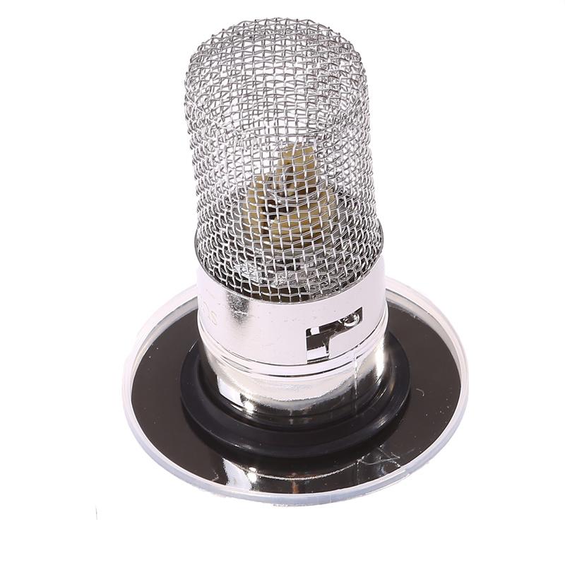 

Drain Net Press Filters Stainless Steel Bouncing Core Washbasin Sink Anti Clogging Floor Bathroom Sewer Press Filter Supplies