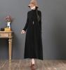 New Autumn and Winter Long Sweater Skirt Women's Loose Belly Cover with Long Sleeves Inside Skirt Knitted Dress
